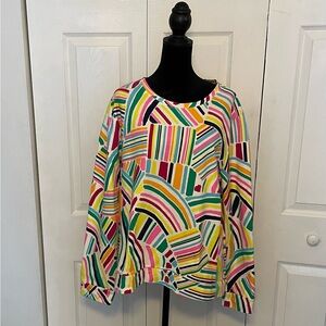 Fresh Produce Multi-color Sweatshirt Size XXL